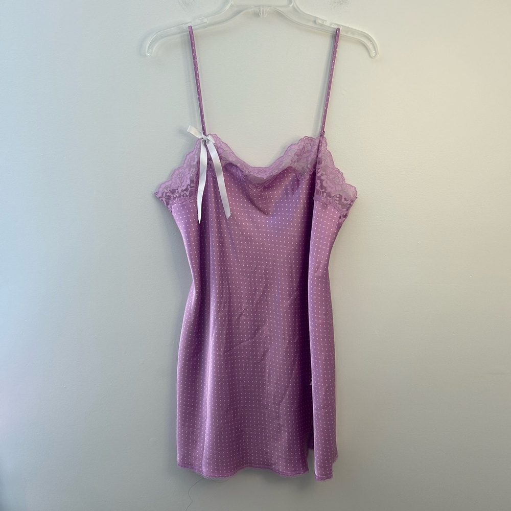 Victoria’s Secret Angels Lavender Lingerie Slip Large